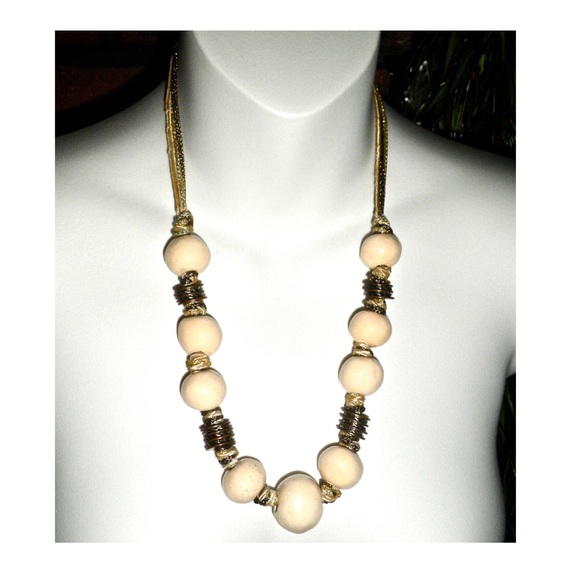 UNFINISHED OX BONE NECKLACE - Picture 7 of 7